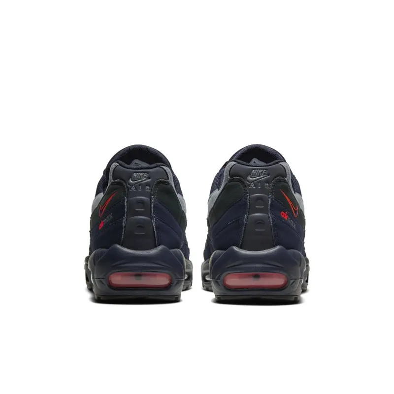 Nike Air Max 95 Logo Navy Orange (CW7477-400)