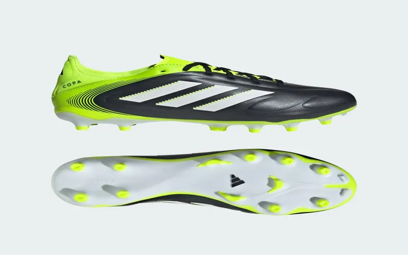 adidas Copa Pure 3 League FG/MG Core Black Cloud White Lucid Lemon (JH6298)