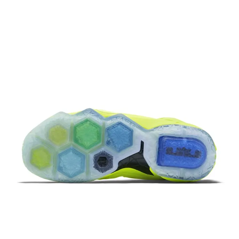Nike LeBron 12 EXT Tennis Ball Volt/Volt-White-Black (748861-700)