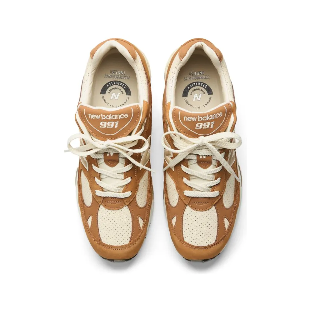New Balance 991v1 MiUK Chipmunk Birch (W991TW1)