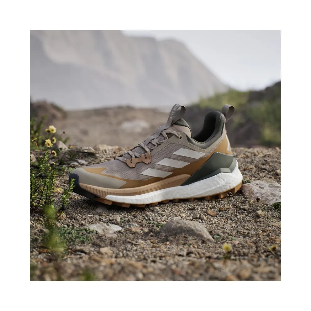 adidas Terrex Free Hiker 2 0 Low Hiking Blanch Cargo Beige Bronze Strata (JQ9904)