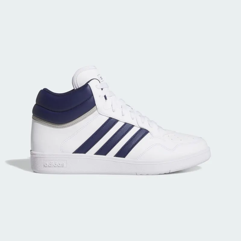 Adidas Hoops 4.0 Mid Cloud White / Dark Blue / Grey Two (JQ9995)