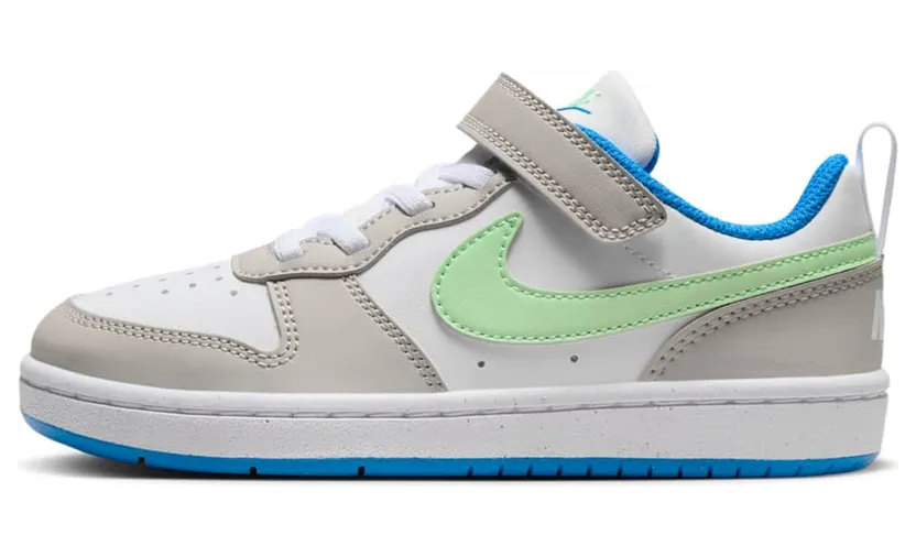 Nike Court Borough Low Recraft Light Iron Ore White Photo Blue Vapor Green (DV5457-005)