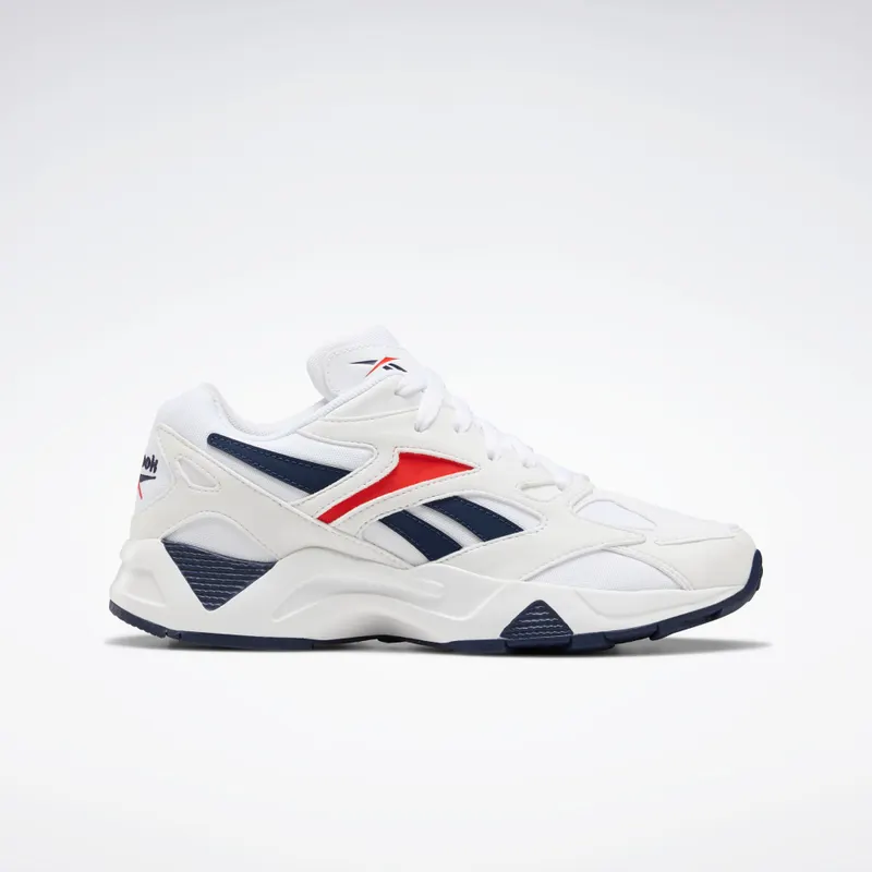 Reebok Aztrek 96 White / Collegiate Navy / Radiant Red (EF3082)