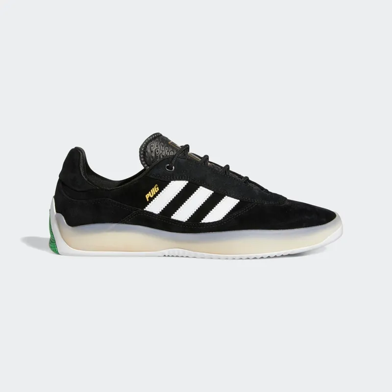 adidas Puig Core Black / Cloud White / Vivid Green (FY7772)