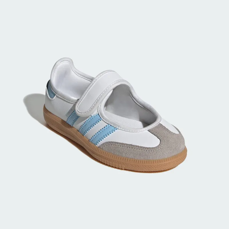 Adidas Samba Jane Cloud White / Clear Sky / Gum (JQ9305)