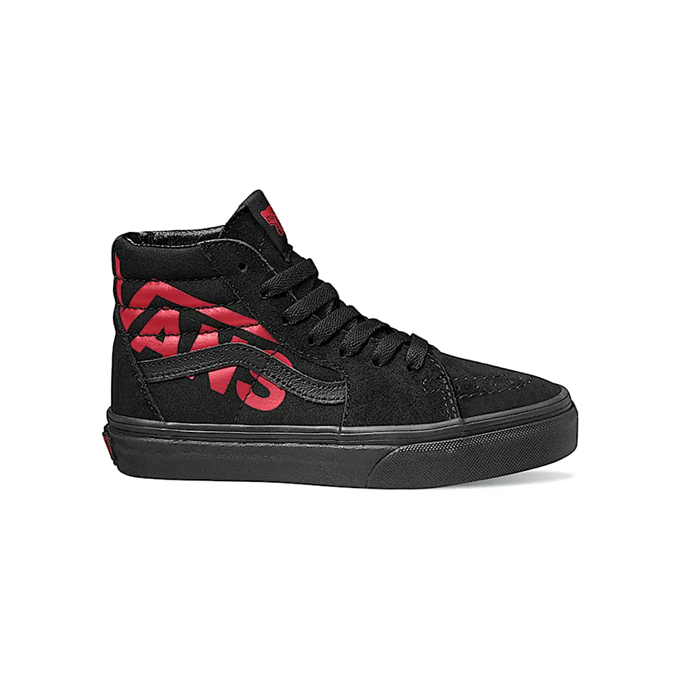 Vans SK8-Hi GS “Black / Red” (VN0A4UI2458)