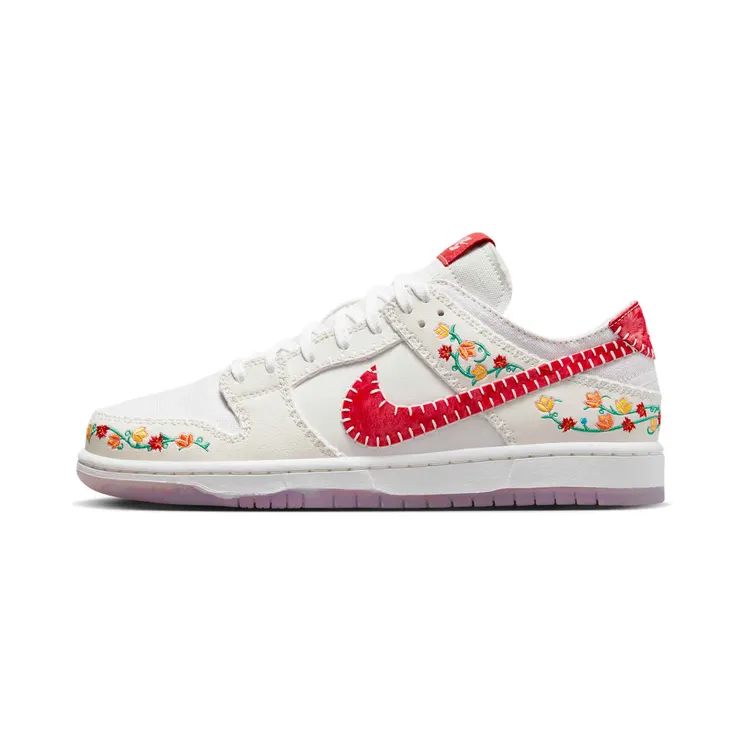 Nike Dunk Low N7 “Opti Yellow / Bright Crimson / Stadium Green / University Red” (FD6951-700)