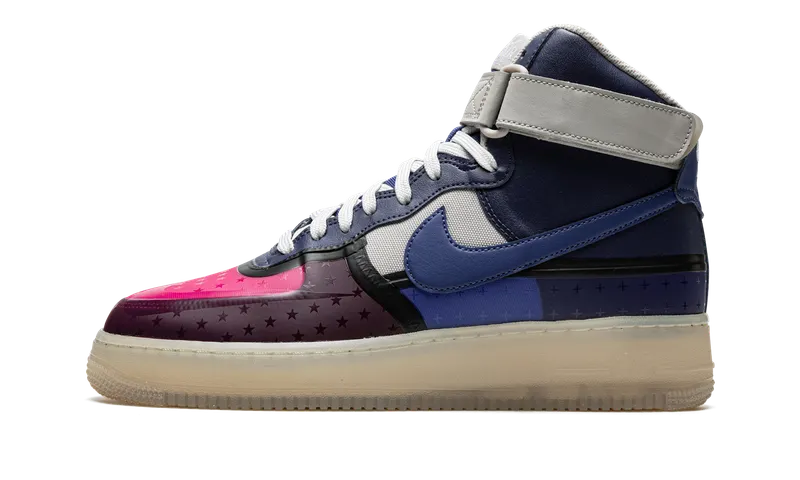 Nike Air Force 1 High ’07 Premium “Thunder Blue Pink Prime” (DV1015-437)