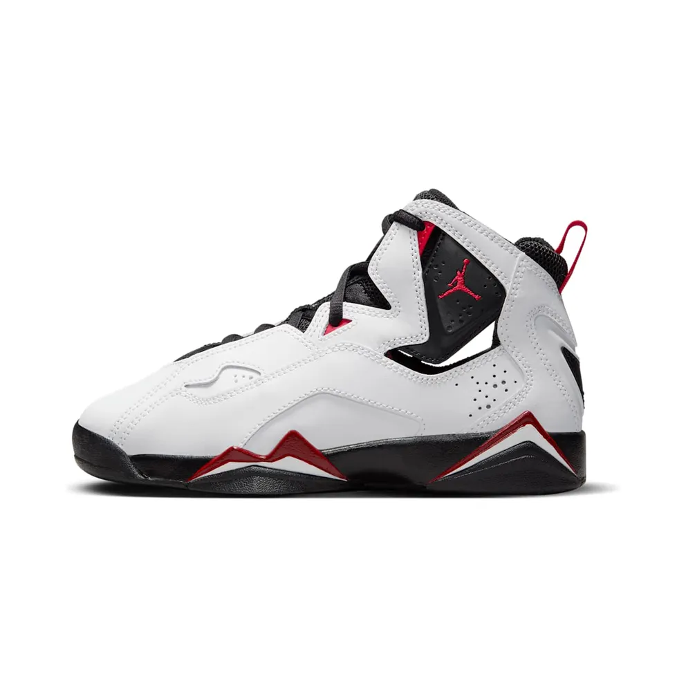 Jordan True Flight White Varsity Red Black (343795-100)