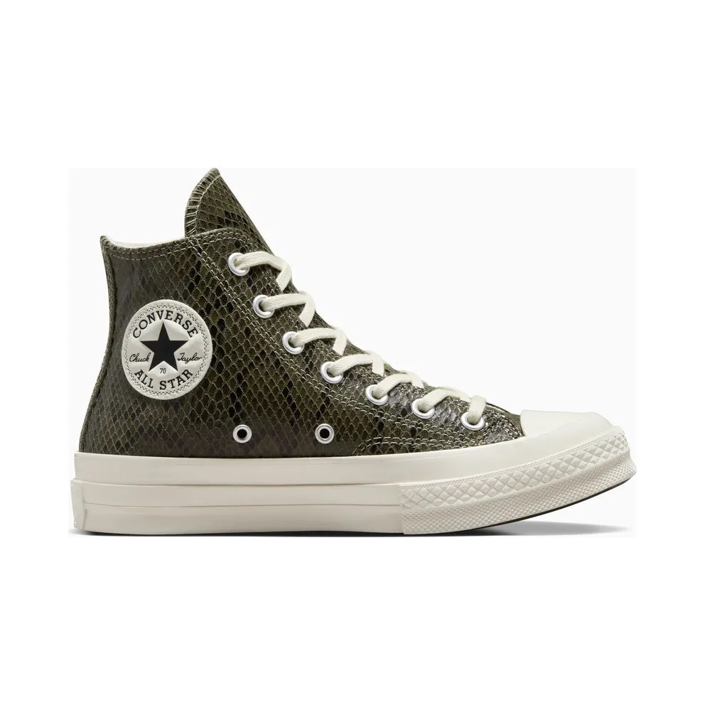 Converse Chuck 70 Snakeskin Print Green, White (A13394C)