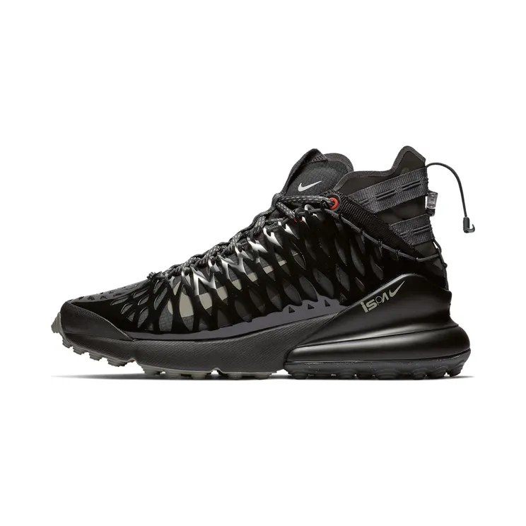 Nike Air Max 270 ISPA “Black / Dark Stucco / Total Crimson / Anthracite” (BQ1918-002)