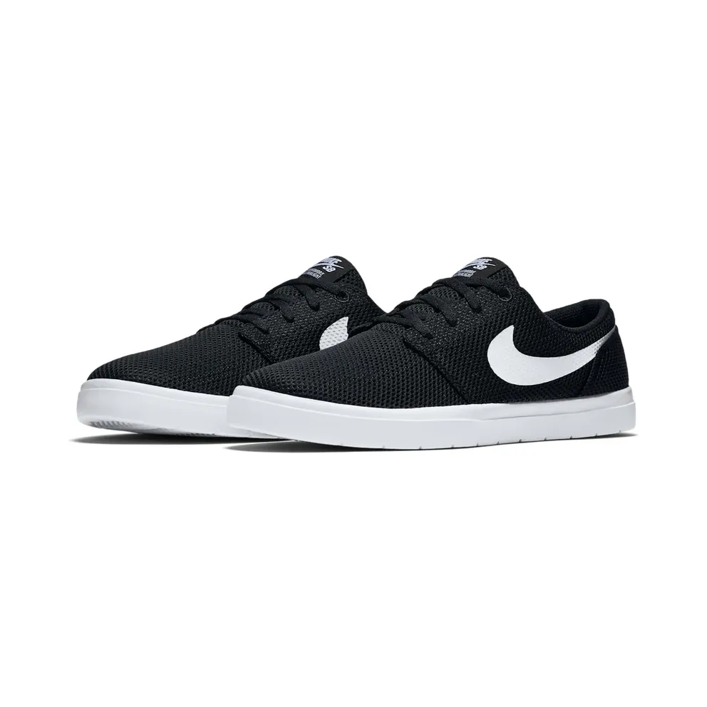 Nike Sb Portmore Ii Ultralight Black/White Black/White (880271-010)