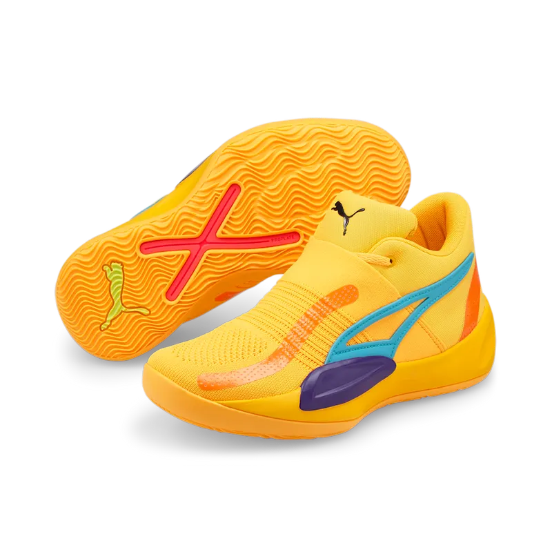 Men’s PUMA Rise Nitro Sun Stream/Blue Atoll (377012-01)