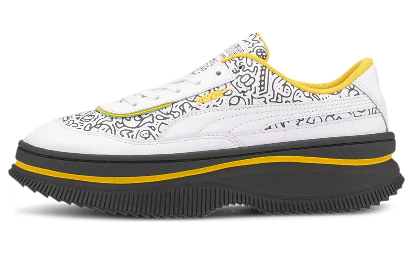 Puma x MR DOODLE Deva Wit/Zwart/Geel (374221-01)