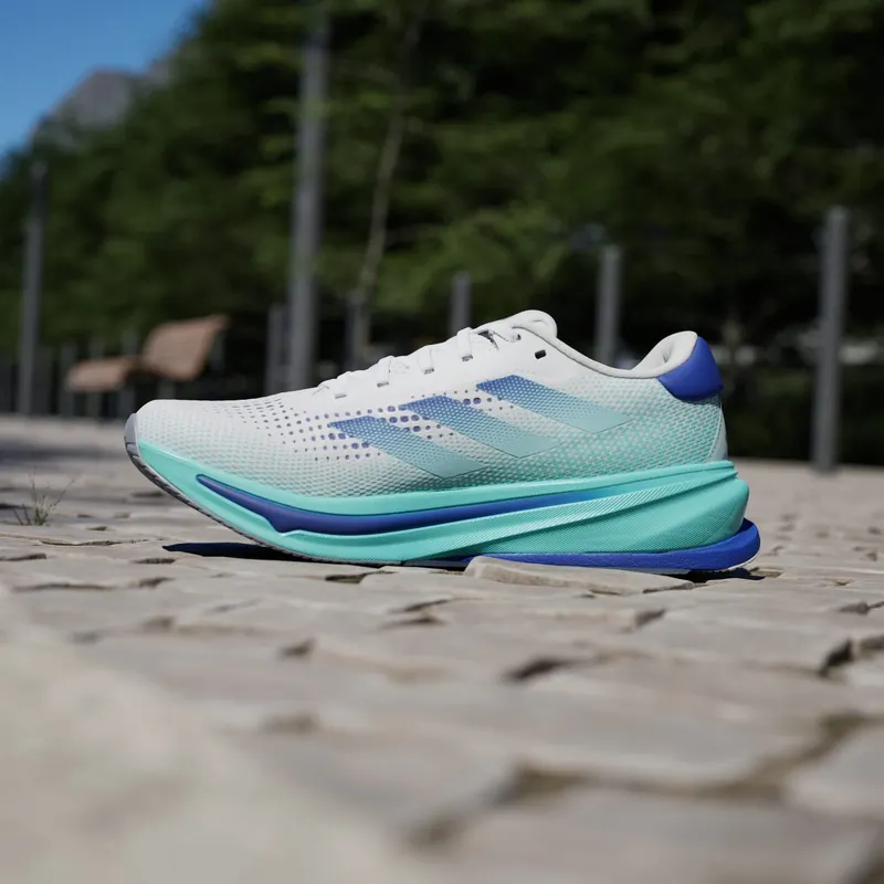 adidas Supernova Rise Cloud White Lucid Blue Flash Aqua (ID3599)