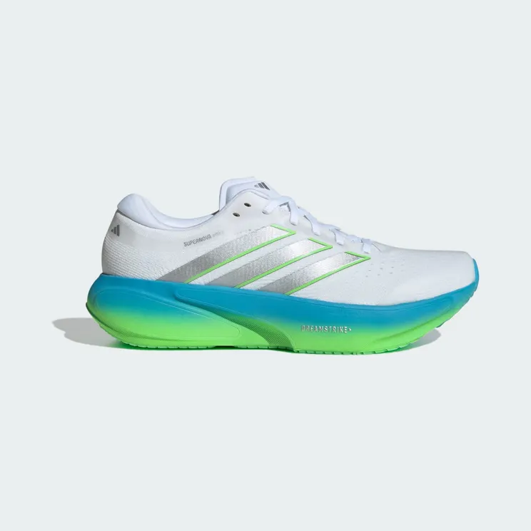 adidas Supernova Rise 3 Running “Cloud White / Silver Metallic / Semi Blue Burst” (JP8680)