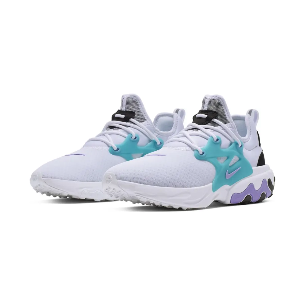 Nike React Presto Cassette White/Night Maroon-Black-Atomic Violet-Teal Nebula (AV2605-101)