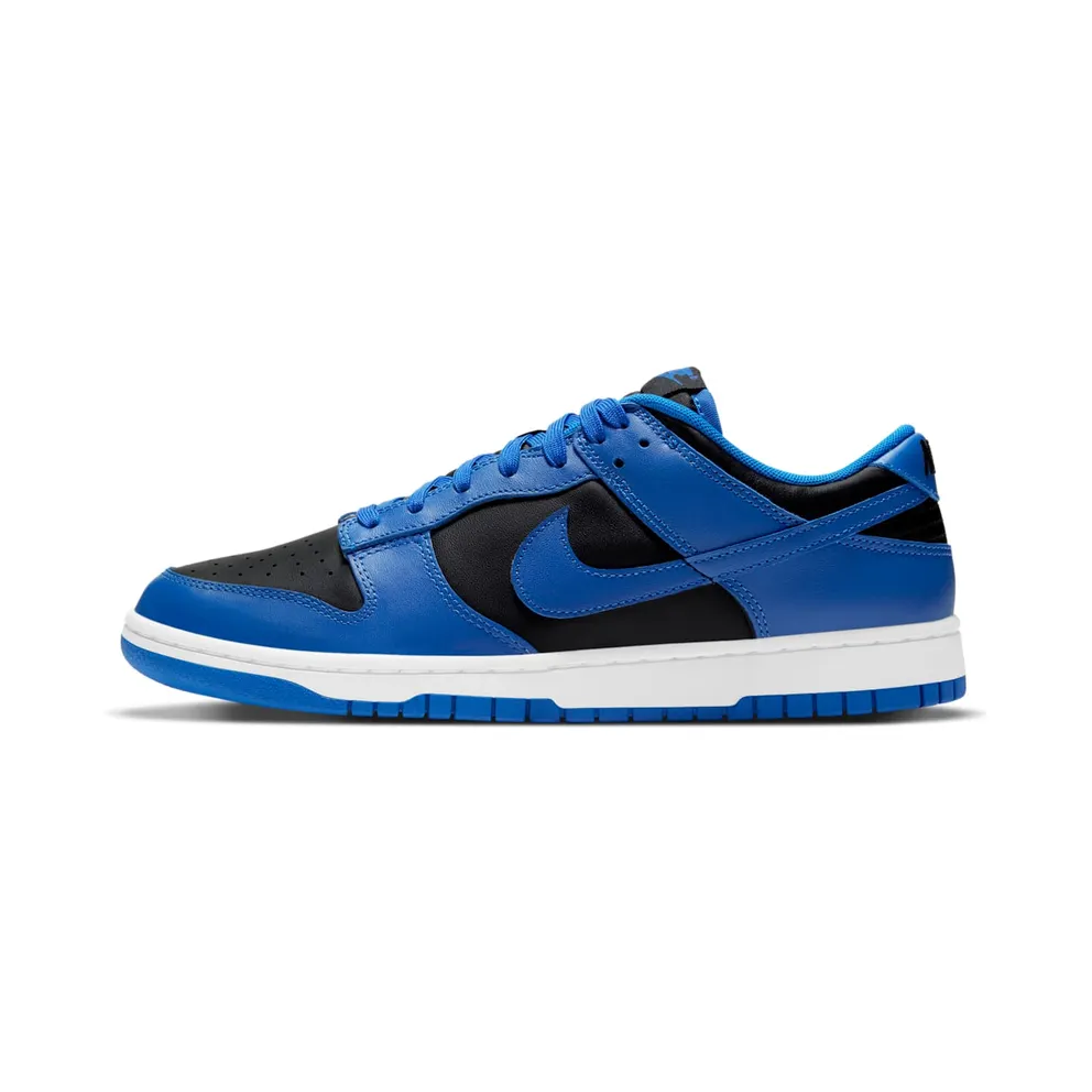 Nike Dunk Low Retro Black Hyper Cobalt (2021) (DD1391-001)