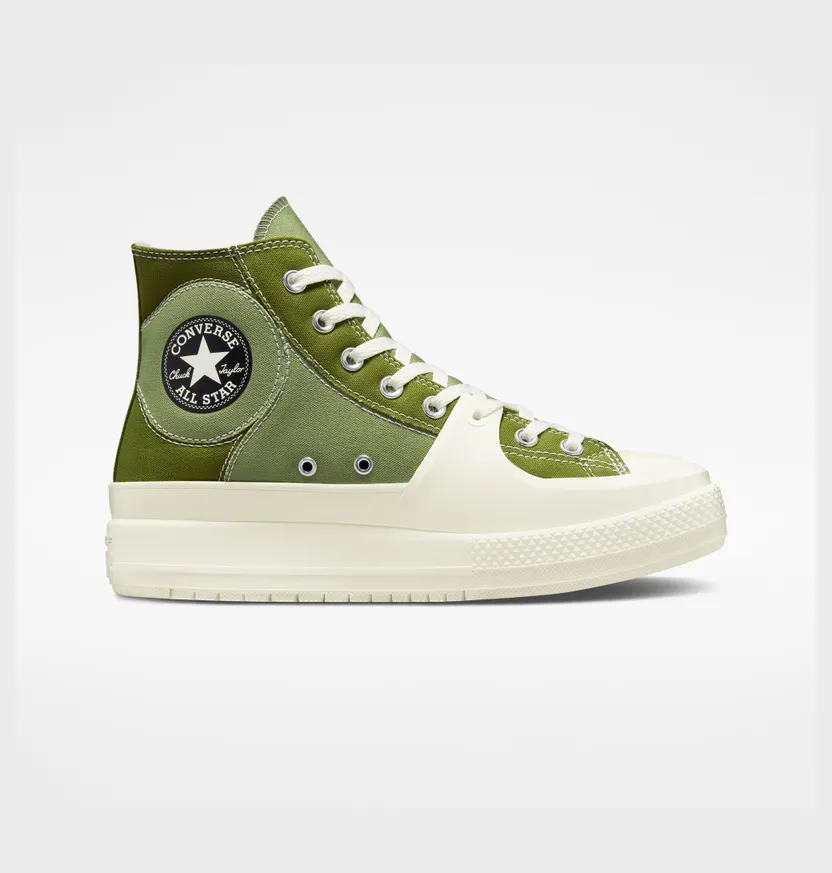 Converse Chuck Taylor All Star Construct Colorblock Alligator Friend Green/grassy