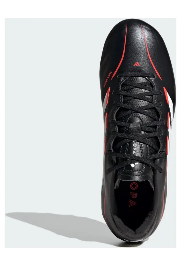 adidas Copa Pure IV League Firm Ground Football Boots Kids “Core Black / Cloud White / Lucid Red” (JR6265)