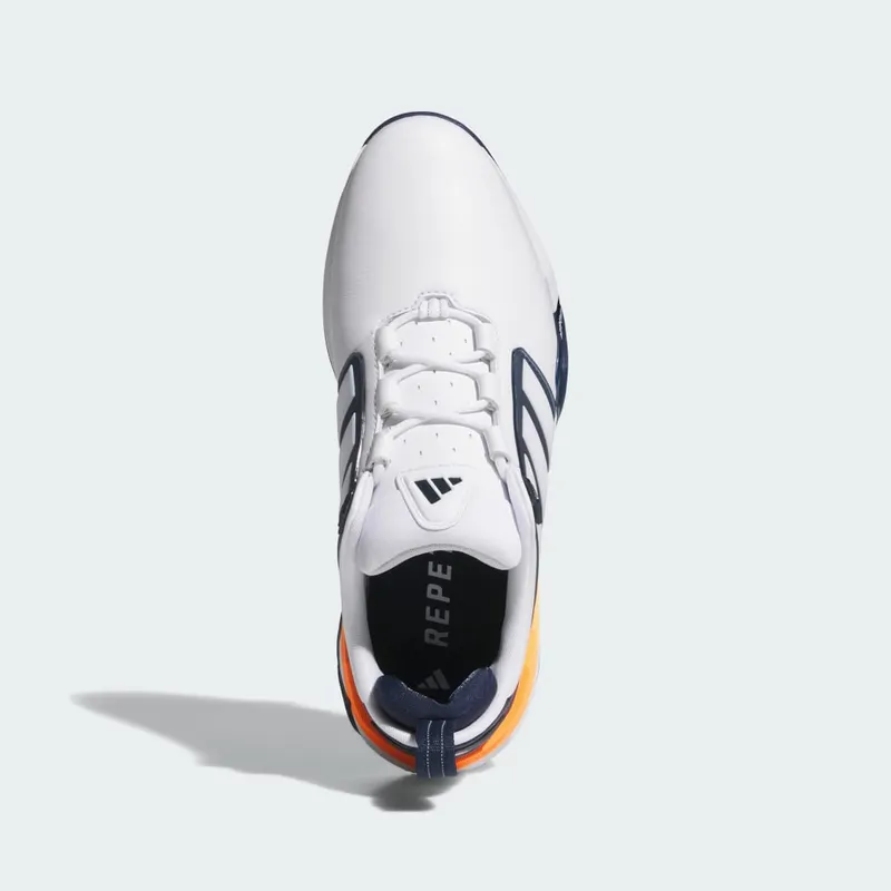Adidas ADIPOWER 26 Golf Shoes Cloud White / Collegiate Navy / Lucid Orange (JP8403)