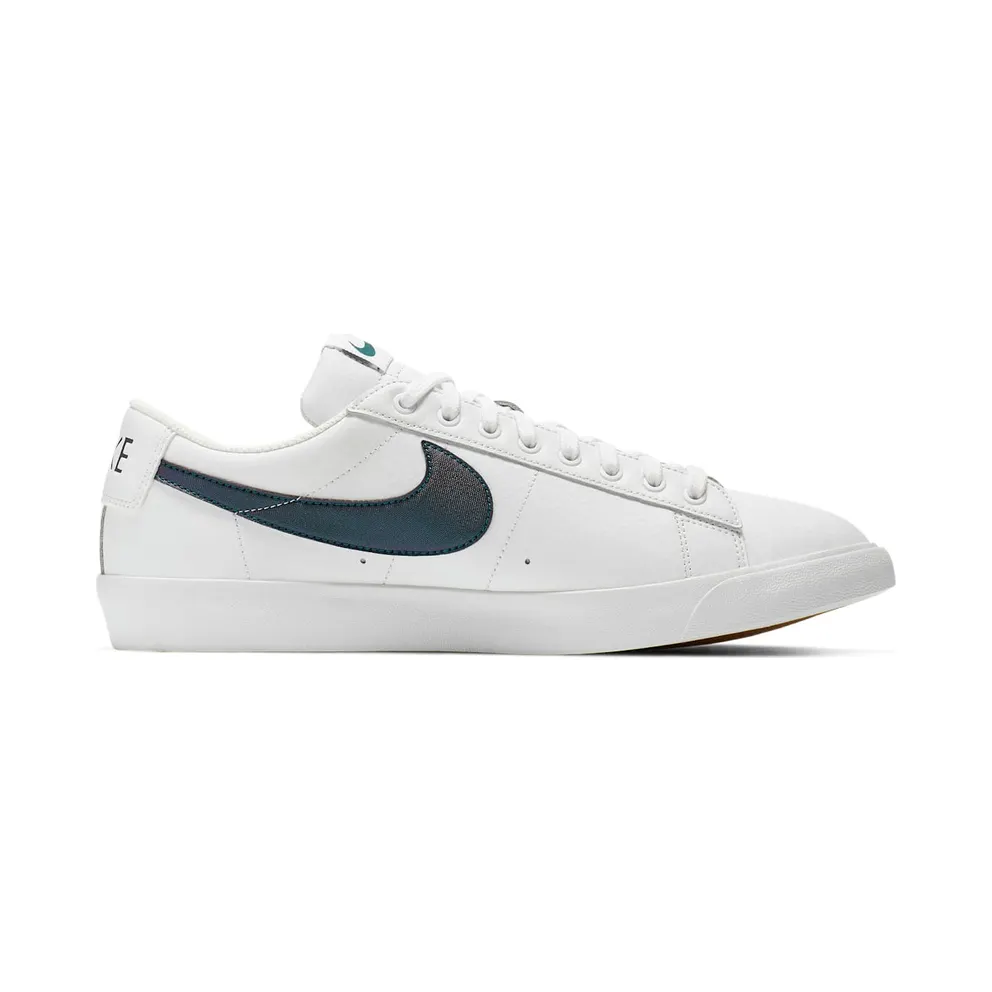 Nike Blazer Low Premium White White Game Royal Teal (BQ7460-102)