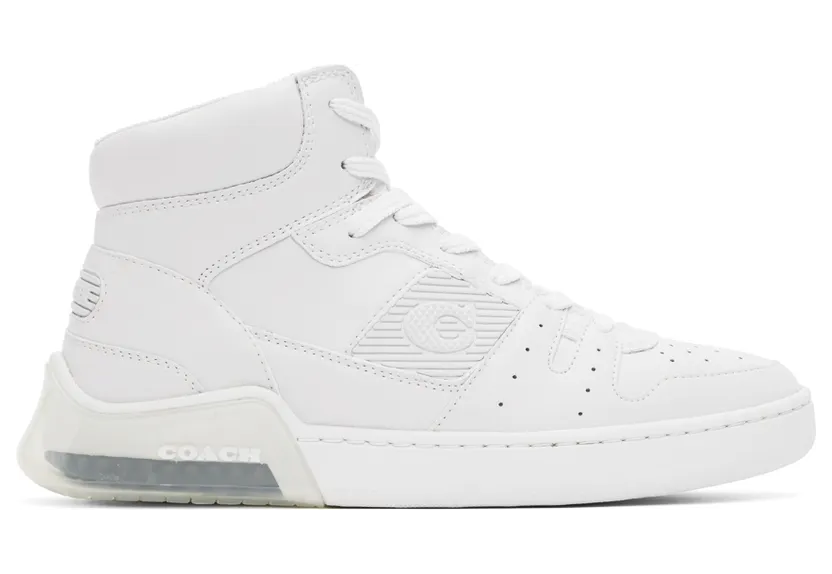 Coach 1941 White Citysole High Sneakers (CB252)
