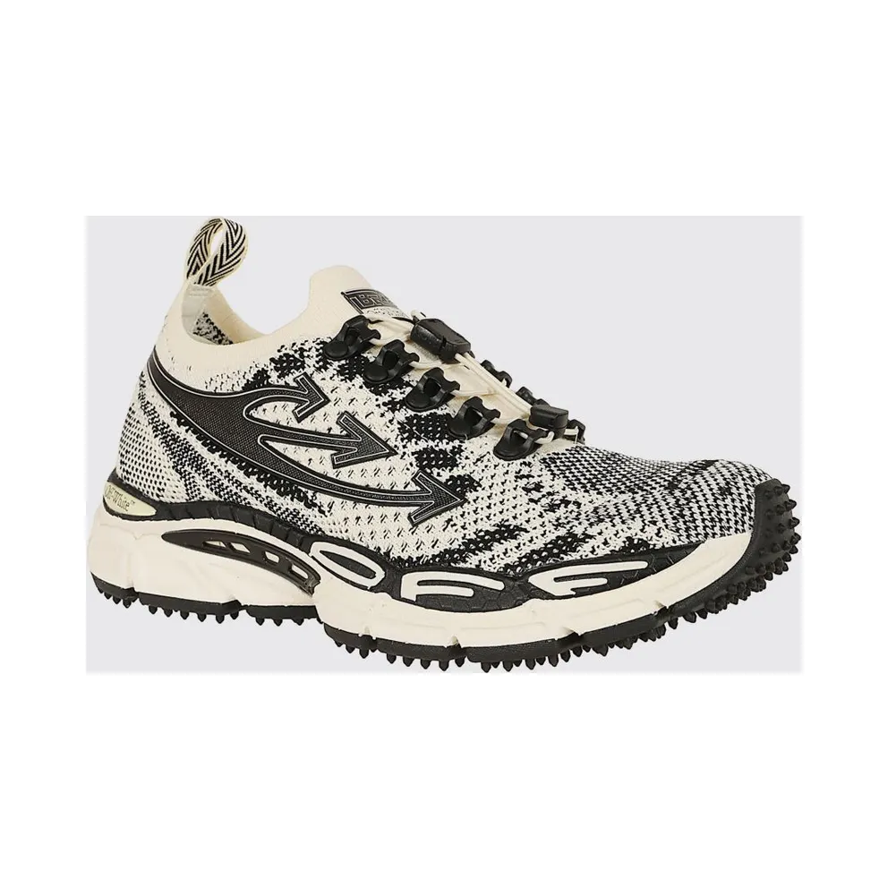 Off-White Be Right Back Jacquard Knit Sneakers Sand (OWIA28KS26FAB0011710)