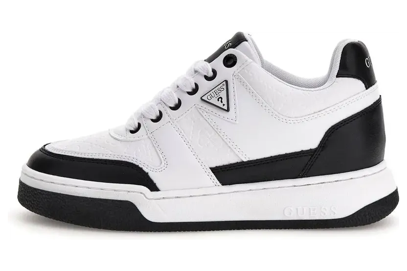 Guess – Sneakers MultiKleur – Dames – Schoenen – Wit (FLTMAR-FAL12-WHBLK)