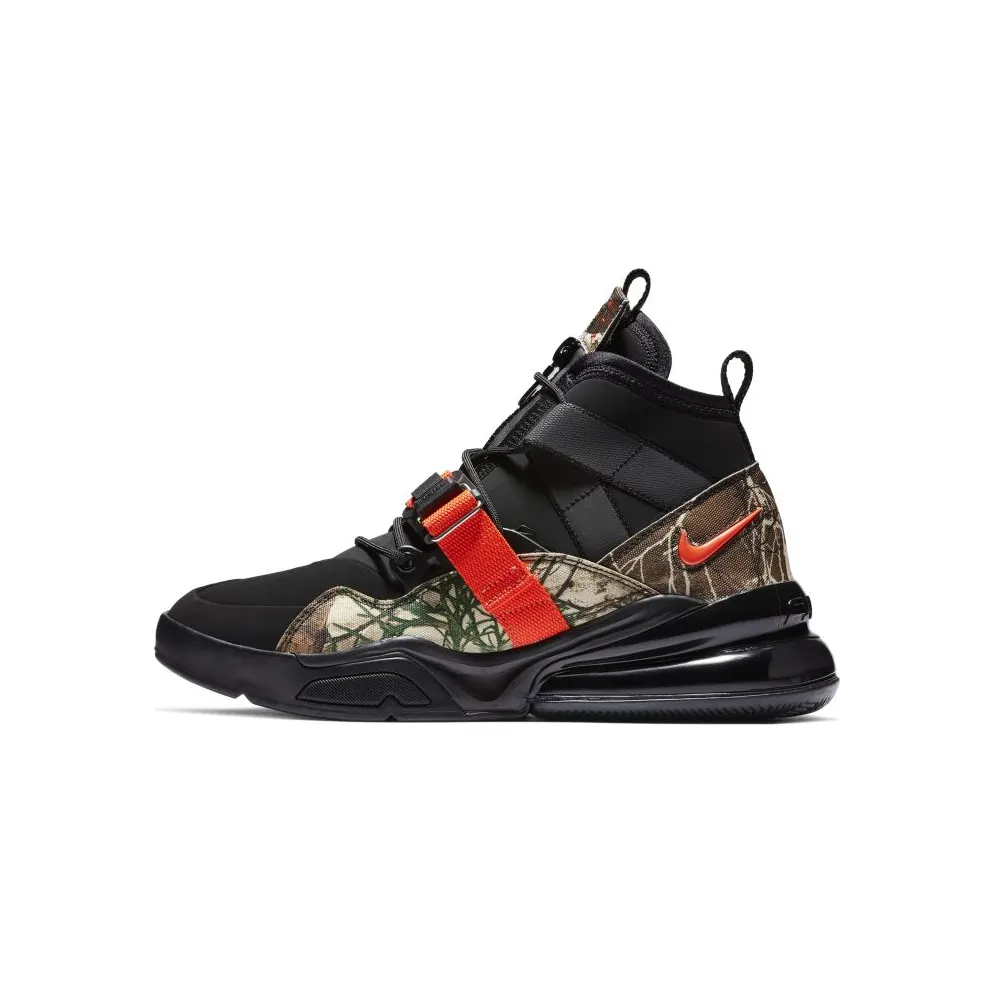 Nike Air Force 270 Utility Realtree Black/Team Orange-Black (BV6071-001)
