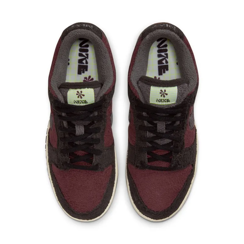 Nike DUNK LO MNS “Fleece Pack Burgundy Crush” (DQ7579-600)