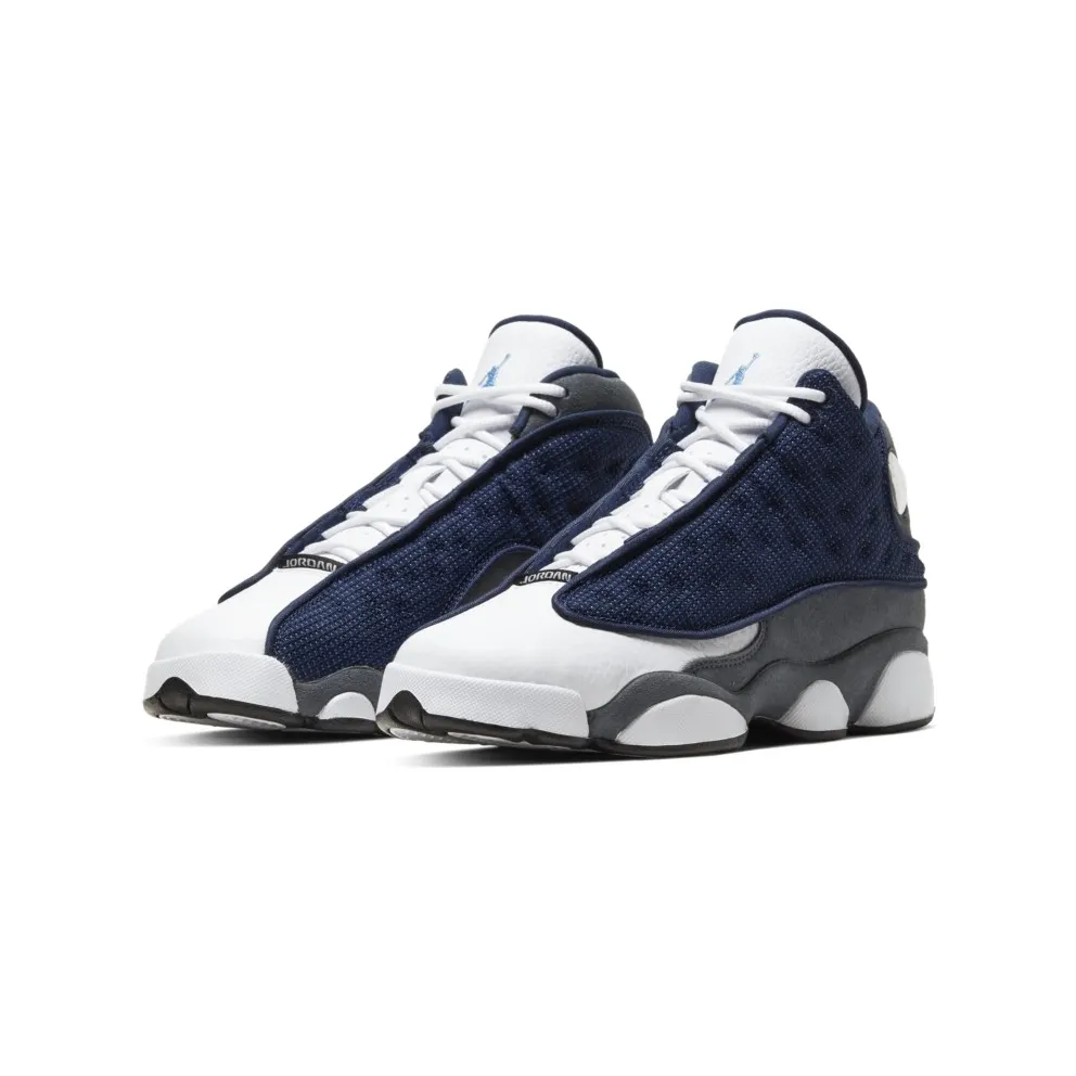 Jordan 13 Retro Flint 2020 (GS) Navy/Flint Grey-White-University Blue (884129-404)