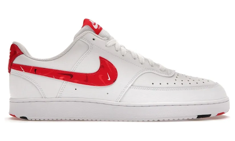 Nike Court Vision Low Swoosh Print Red (DM7588-100)