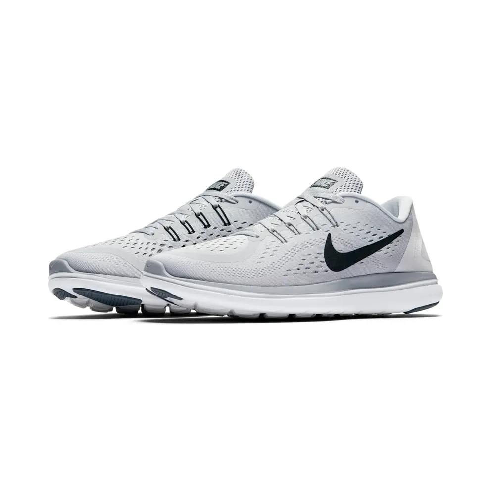 Nike Flex 2017 Rn Pure Platinum/Black-Wolf Grey Pure Platinum/Black-Wolf Grey (898457-002)