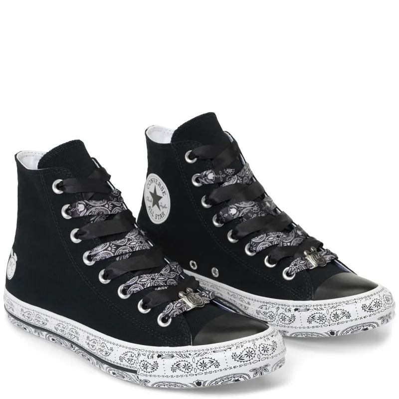 Converse Chuck Taylor All-Star High Miley Cyrus Black Black (162234C)