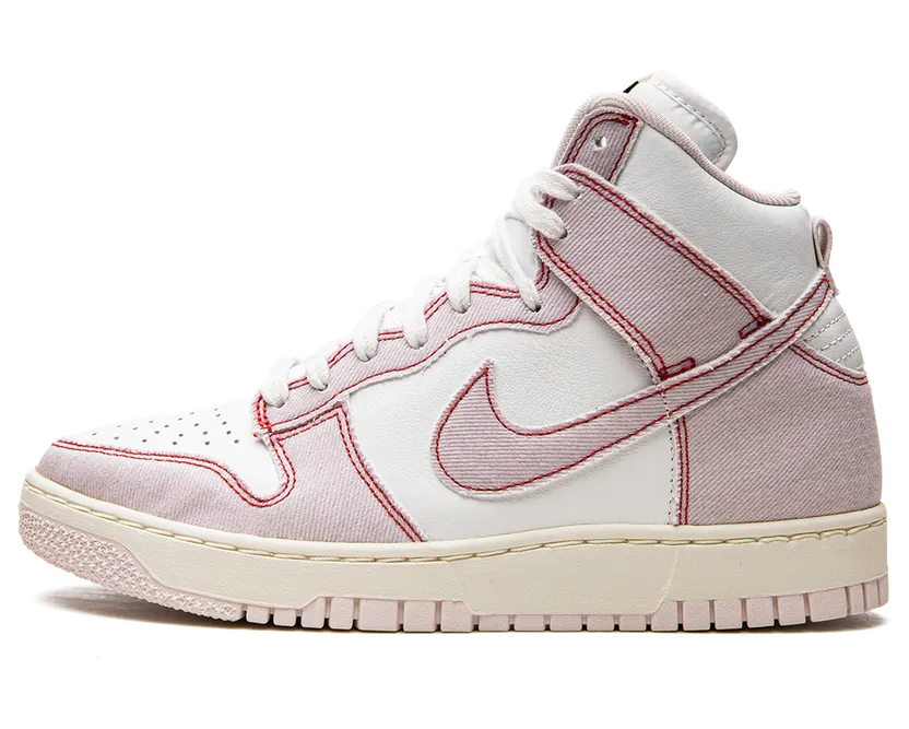 Nike Dunk High 85 Summit White/University Red/Coconut Milk/Barely Rose (DQ8799-100)