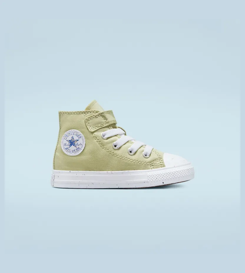 Converse Chuck Taylor All Star Easy-On Speckled Olive Aura/cyber Mango/wit (A00384C)