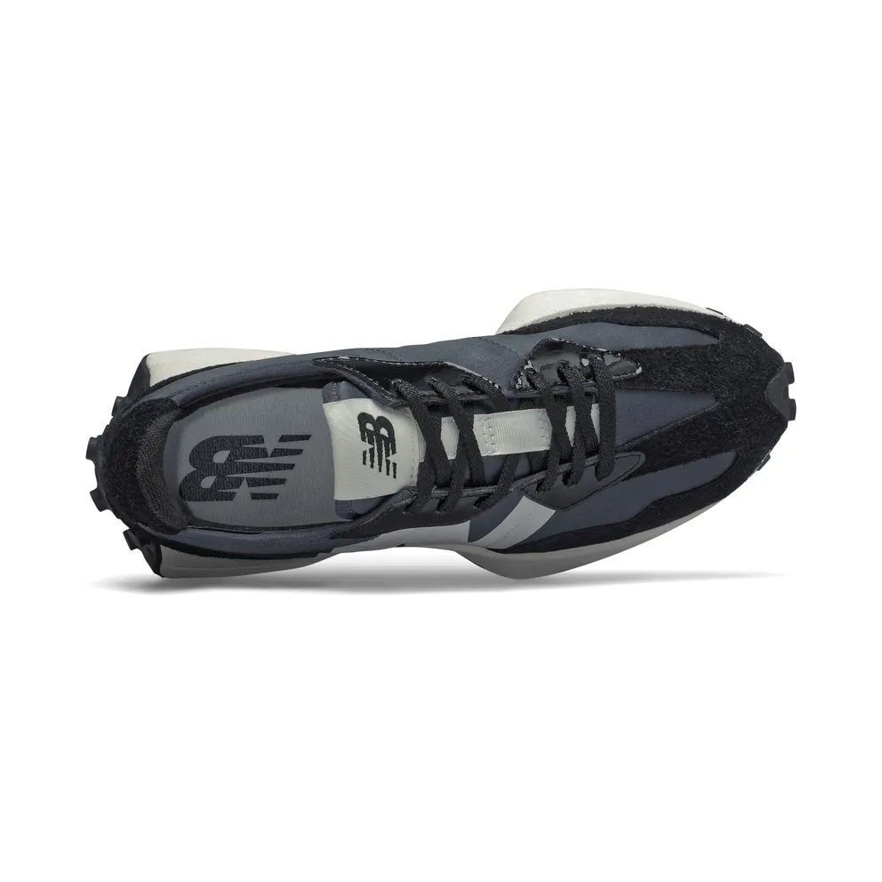 New Balance 327 Black Grey (W) Black/Grey-Silver (WS327SFC)