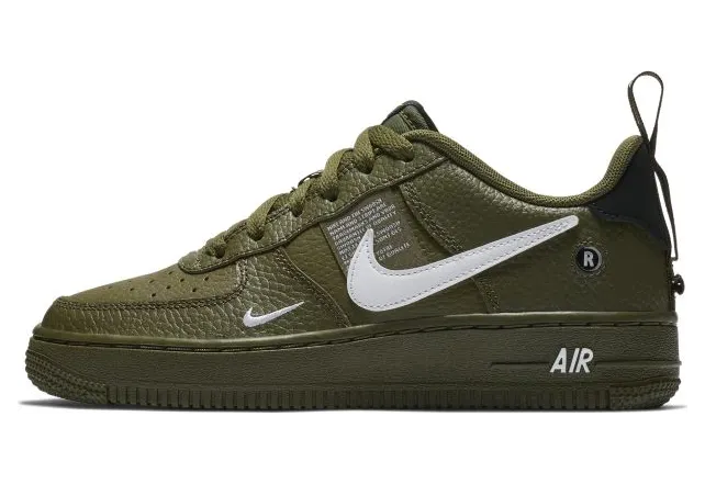 Nike Air Force 1 Low Utility Olive Canvas (GS)