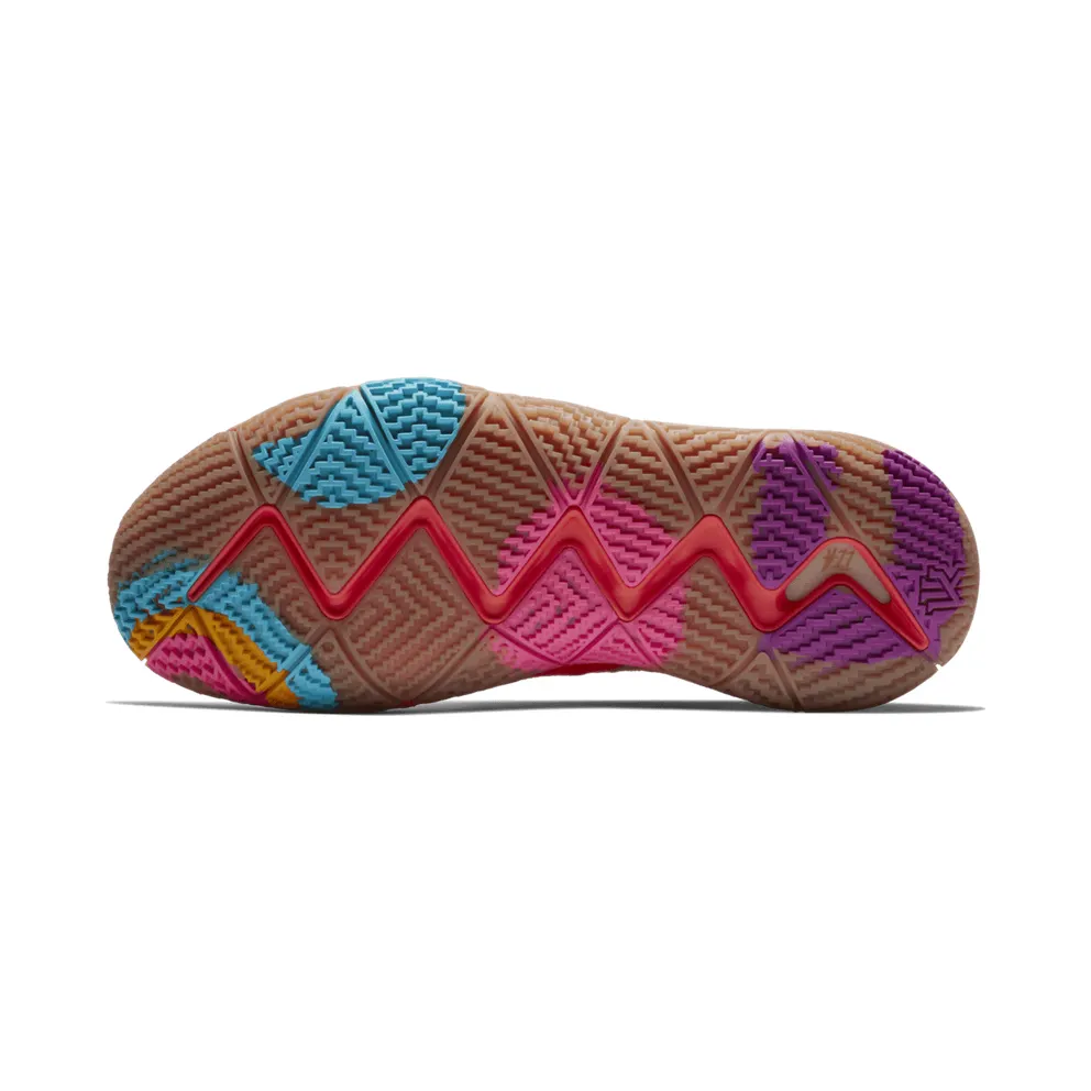 Nike Kyrie 4 Lucky Charms (Special Cereal Box Package) Bright Crimson/Multi-Color (BV0428-600)