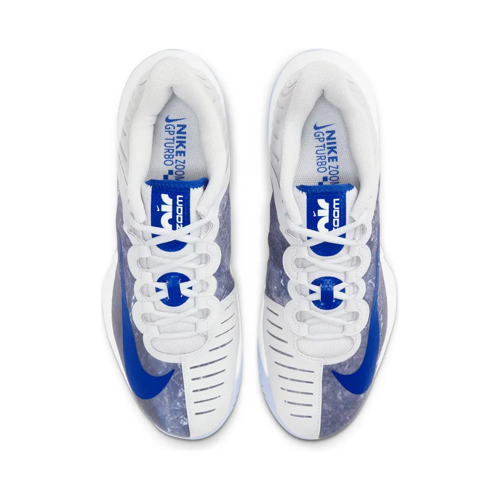 NikeCourt Air Zoom GP Turbo Hardcourt “Grey Fog / Aluminium / White / Hyper Royal” (CK7513-024)