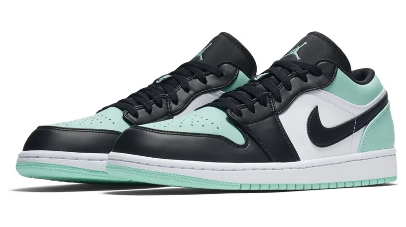 Air Jordan 1 Low Emerald Rise (553558-117)
