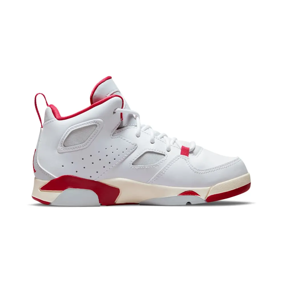 Jordan Flight Club 91 White Pure Platinum Sail Mystic Hibiscus (PS) (DM1686-102)