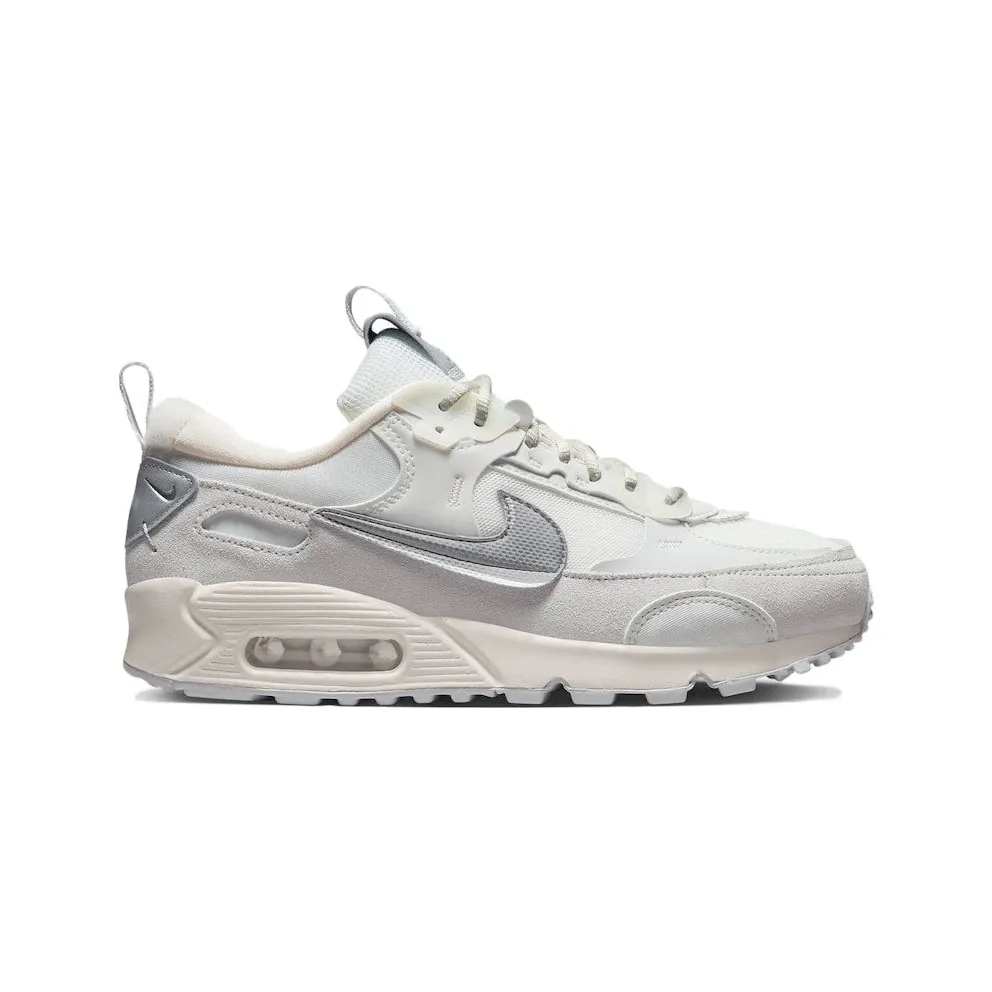 Nike Air Max 90 Futura Summit White Metallic Silver (FB1877-110)