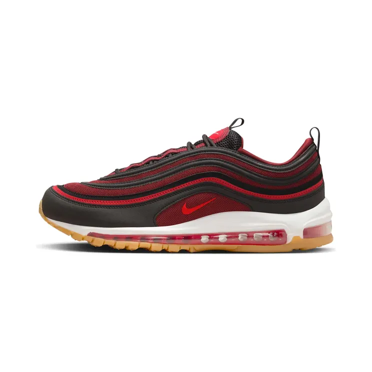 Nike Air Max 97 “Black / Dark Team Red / White / Team Scarlet” (921826-022)