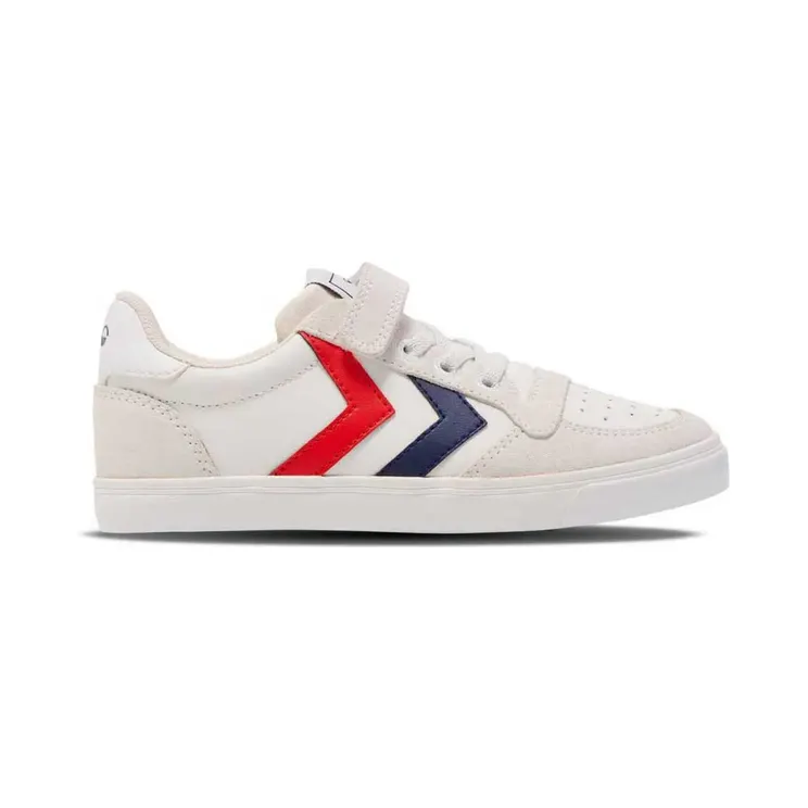 Hummel Slimmer Stadil Leather Low “Blanc” (2261959001)