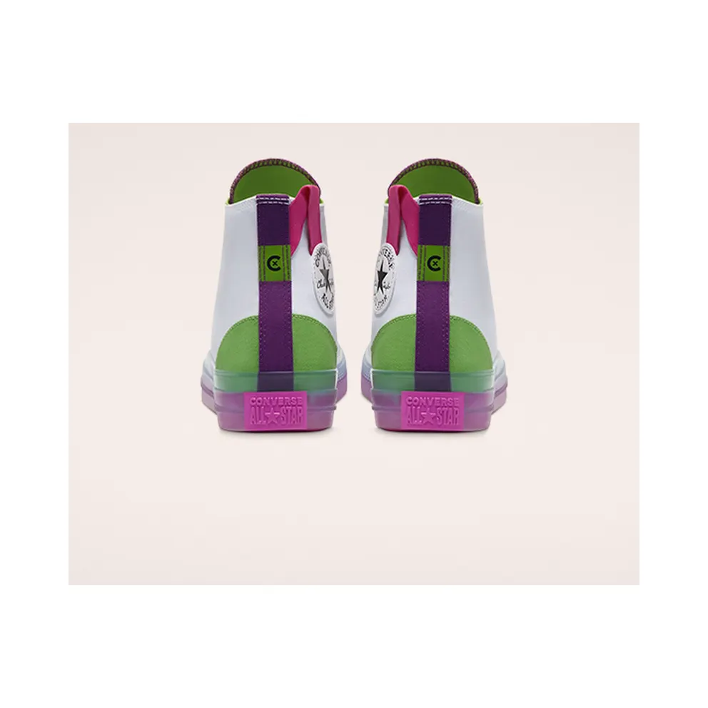 Converse Dramatic Nights Chuck Taylor All Star CX High Top White/bold Wasabi (170833C)