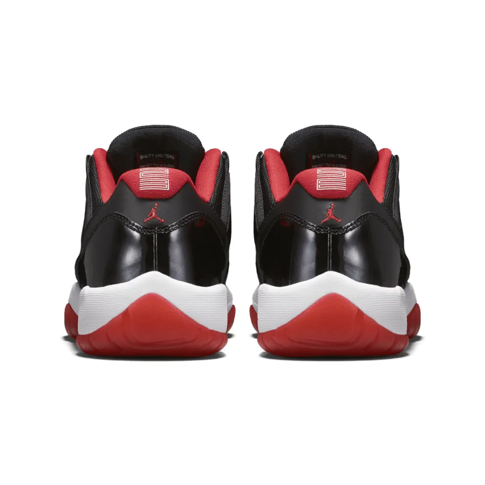 Jordan 11 Retro Low Bred (GS) Black/True Red-White (528896-012)