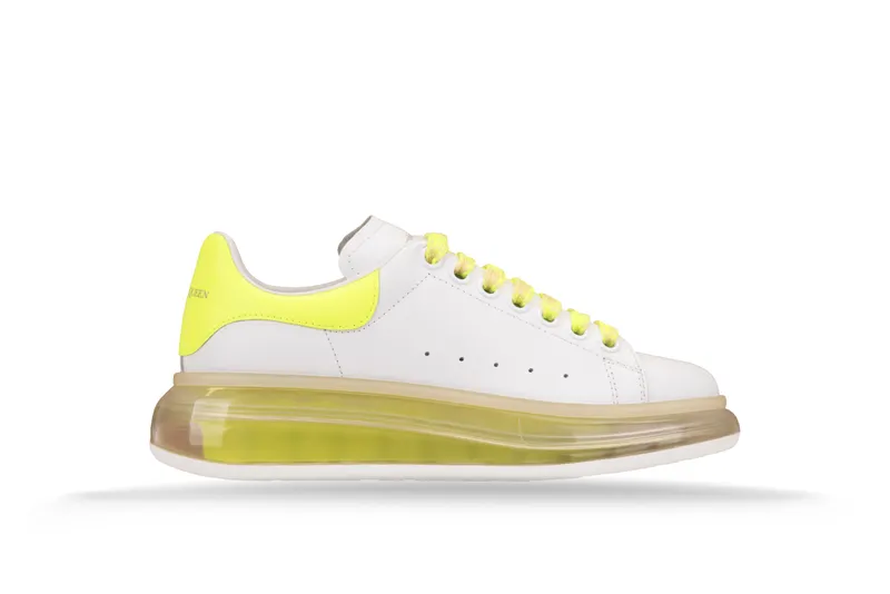 Alexander McQueen Larry “White/Yellow” (718255 8953)